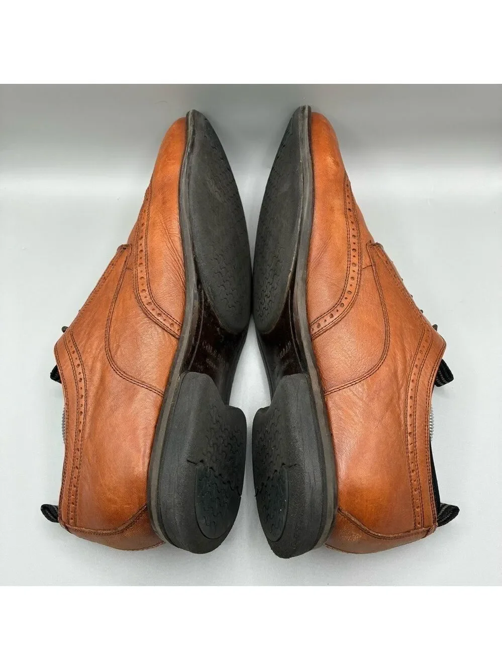 Cole Haan Holland Long Wing Oxford Men’s 10.5 M Brown Leather C31354
